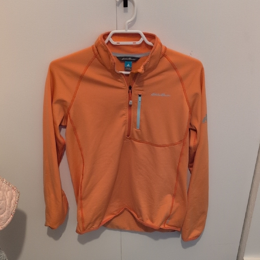 Eddie Bauer Vibrant Orange Pullover